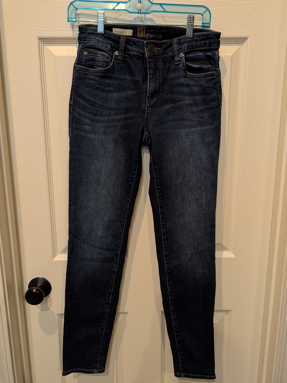 Kut from the Kloth Dark Blue Sienna Skinny Jeans